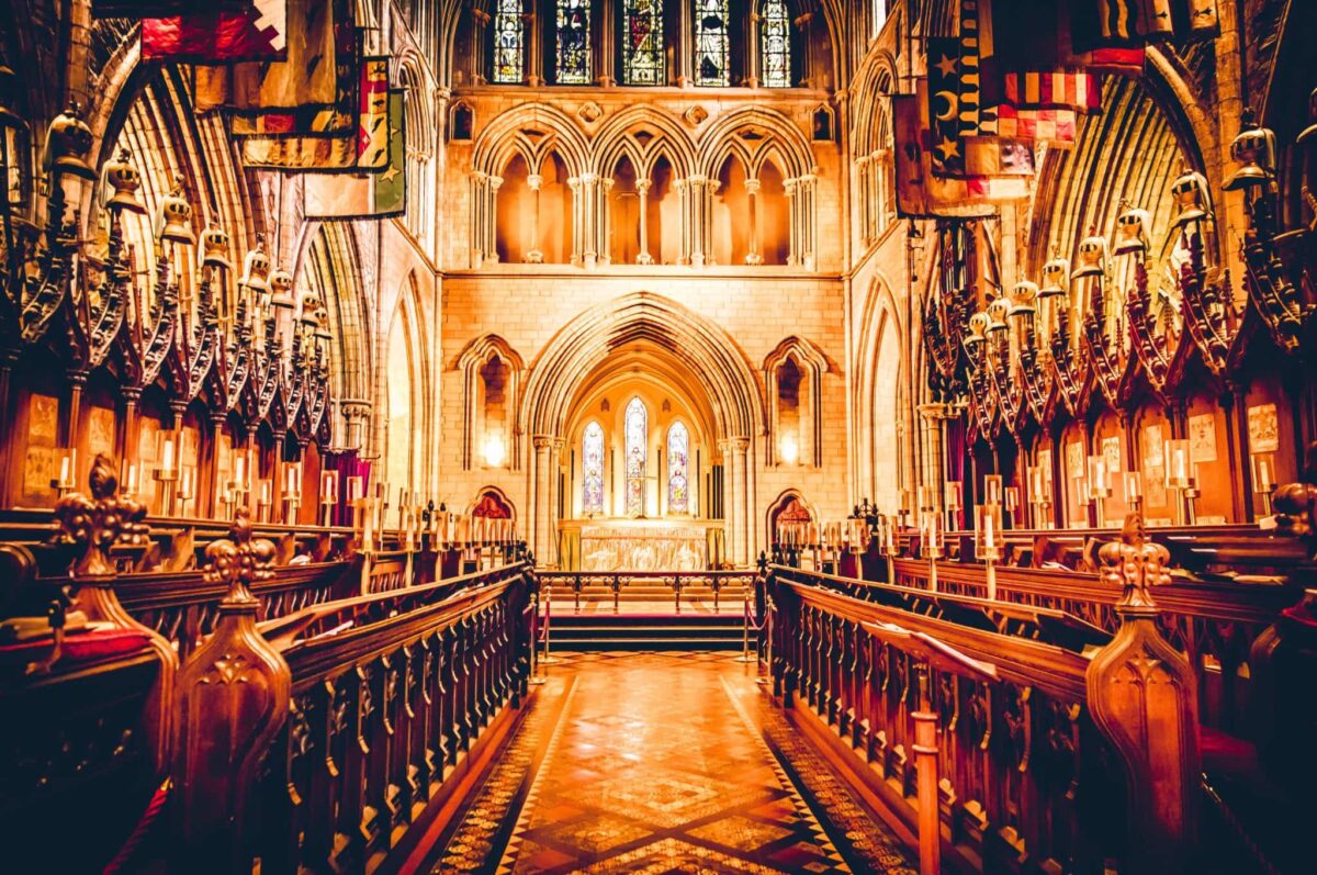 grand cathedral in Dublin to get married in