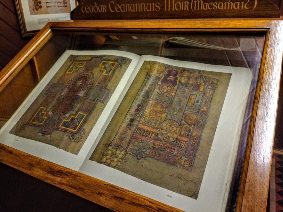 Book of Kells in Kells