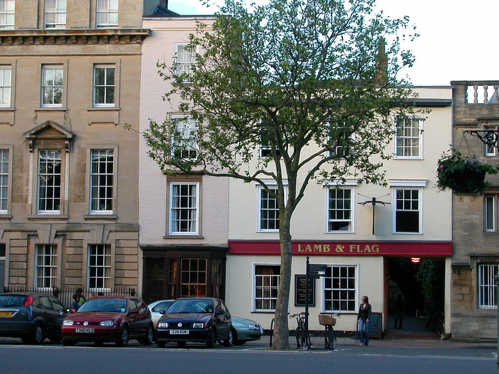 Lamb and Flag pub in Oxford