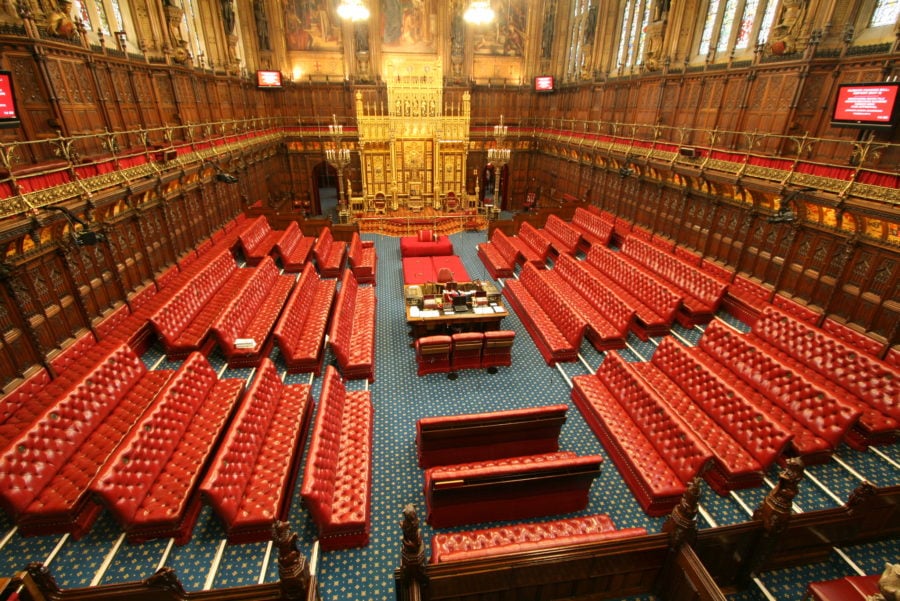 House of Lords in the Houses of Parliament