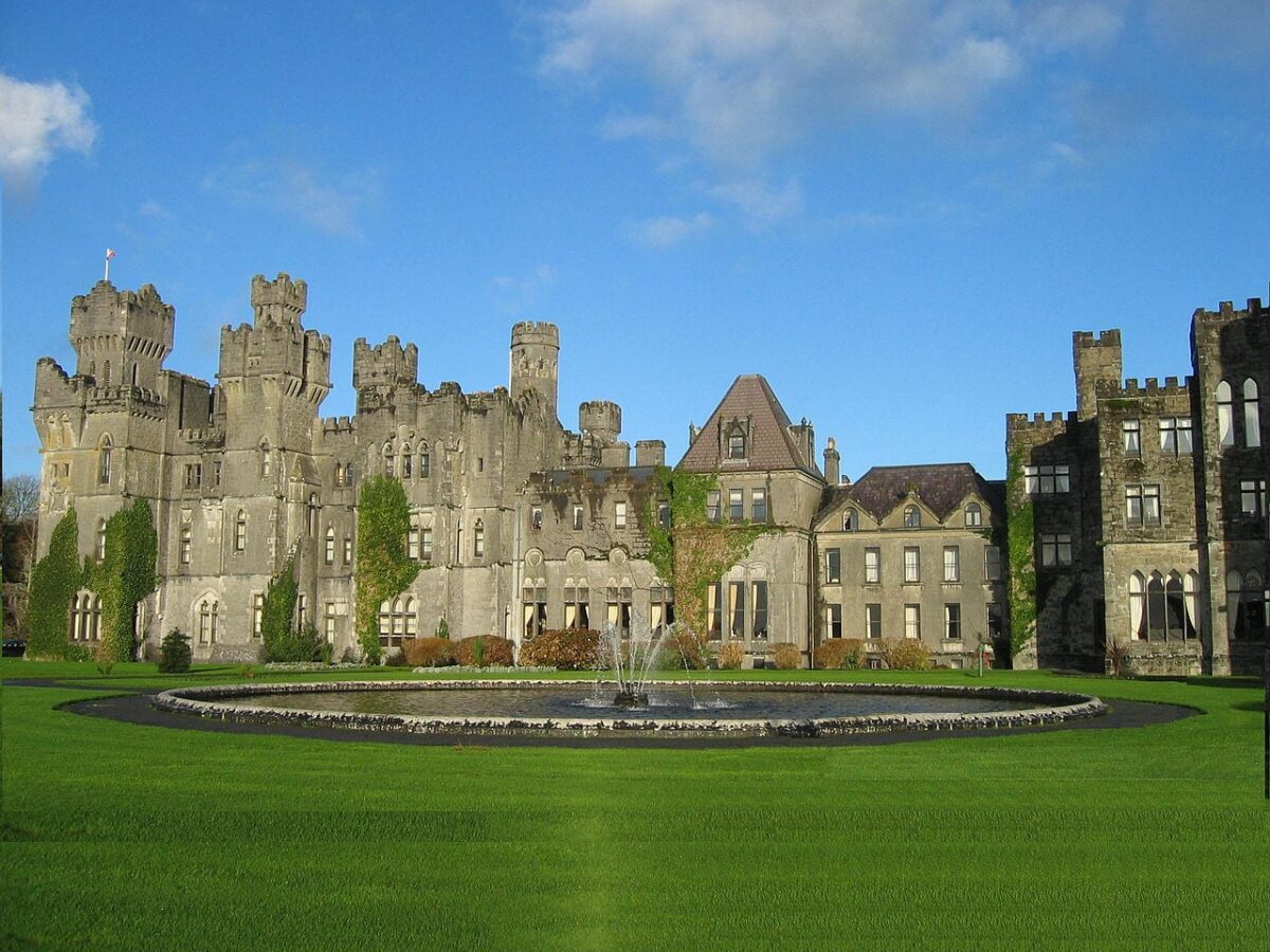 Ashford_Castle_in_County_Mayo an Irish landmark