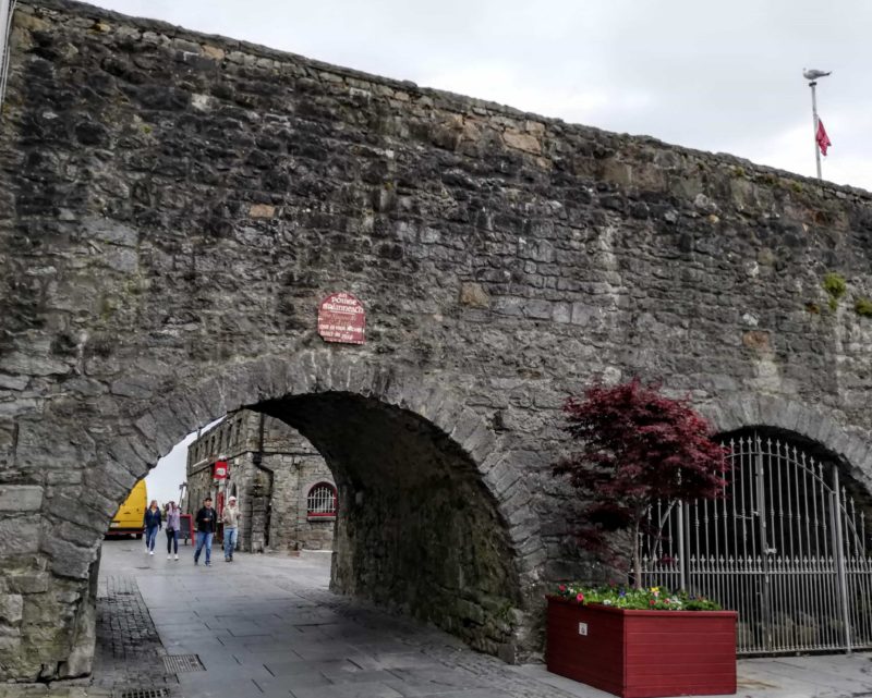 medieval Spanish gates in Galway