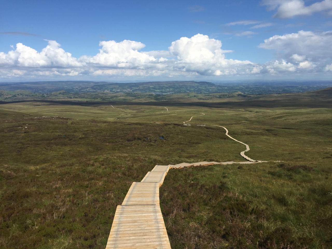 View of The Stairway to Heaven boardwalk