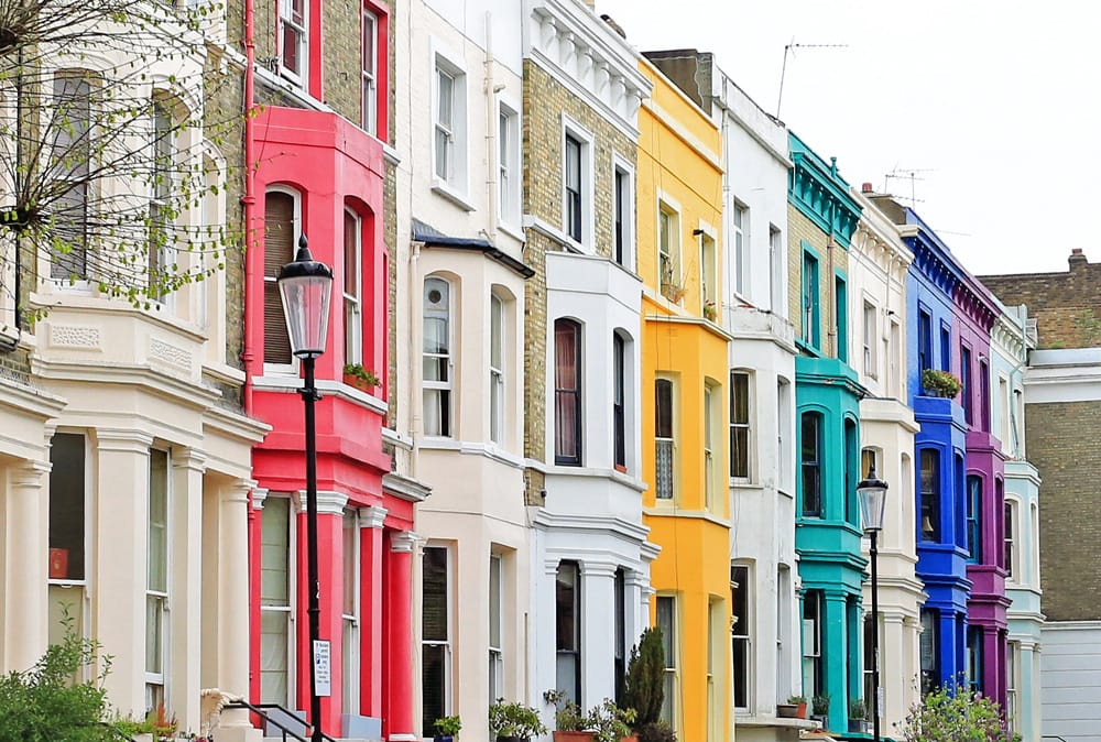 Finding Notting Hill's Famous Blue Door