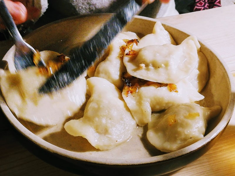 33 of the best Dumplings of the World a plate of pierogi as served in Krakow