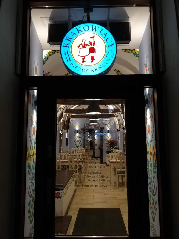one of the best pierogi restaurants in Krakow