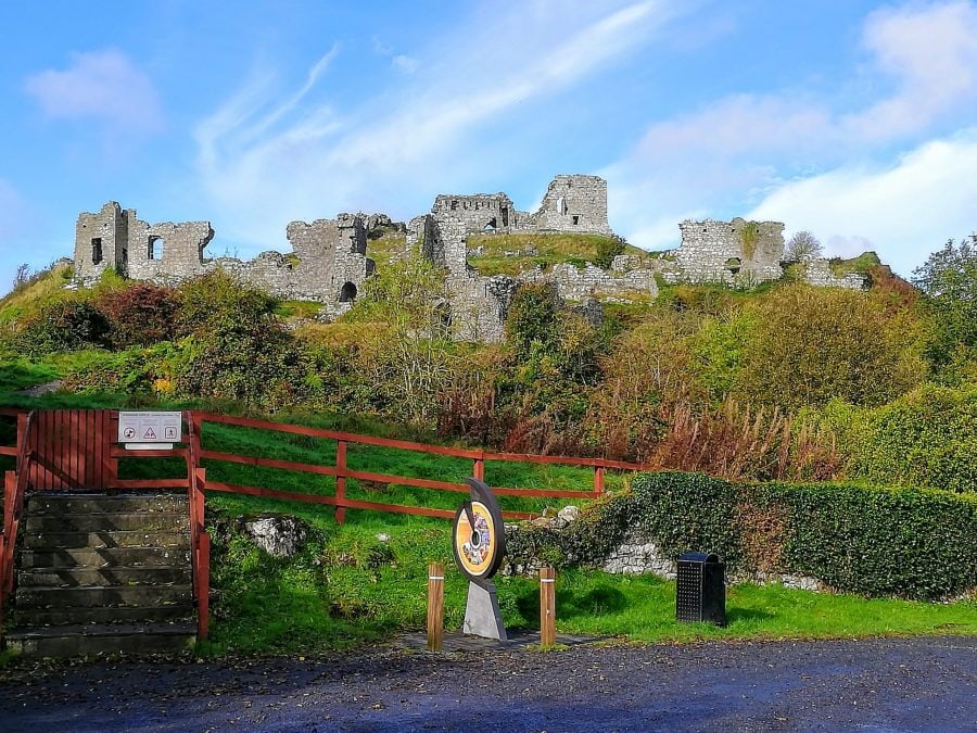 The Rock of Dunamase - visiting these magnificent ruins