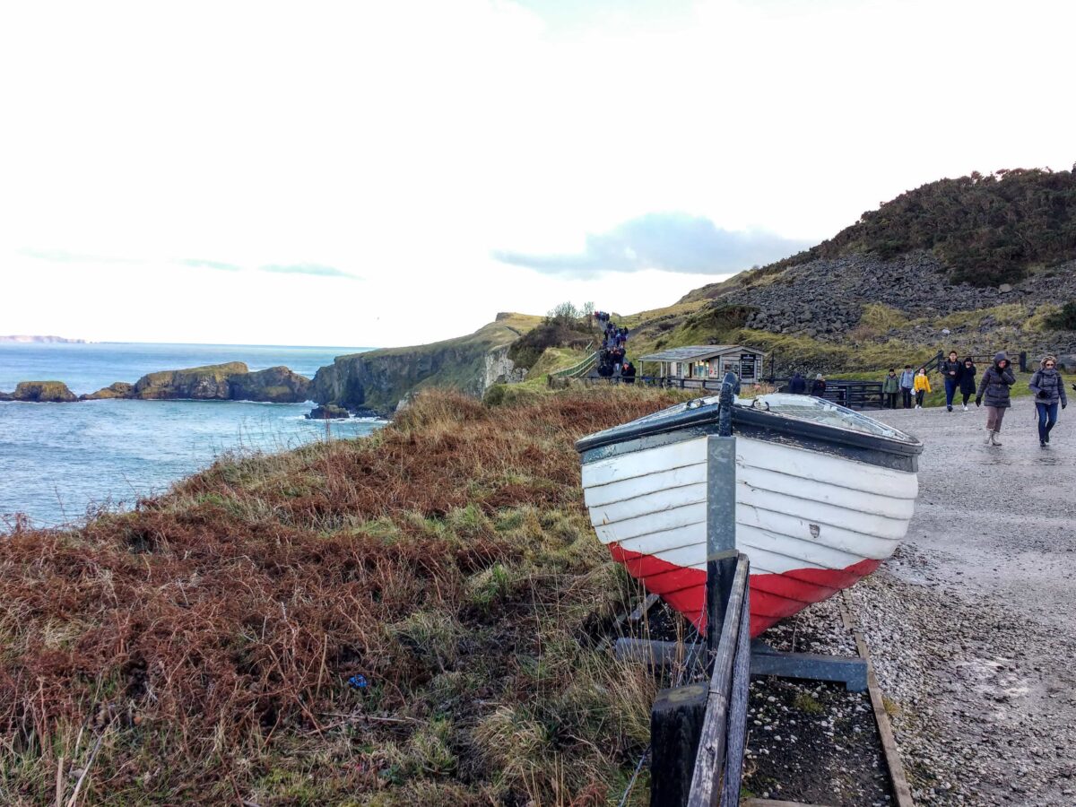 Carrick-a-Rede rope bridge in N. Ireland