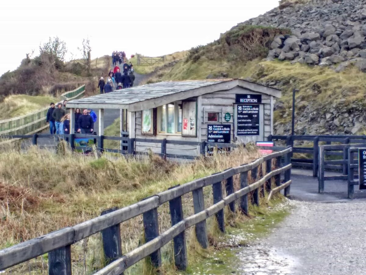 Carrick-a-rede rope bridge - an intrepid crossing