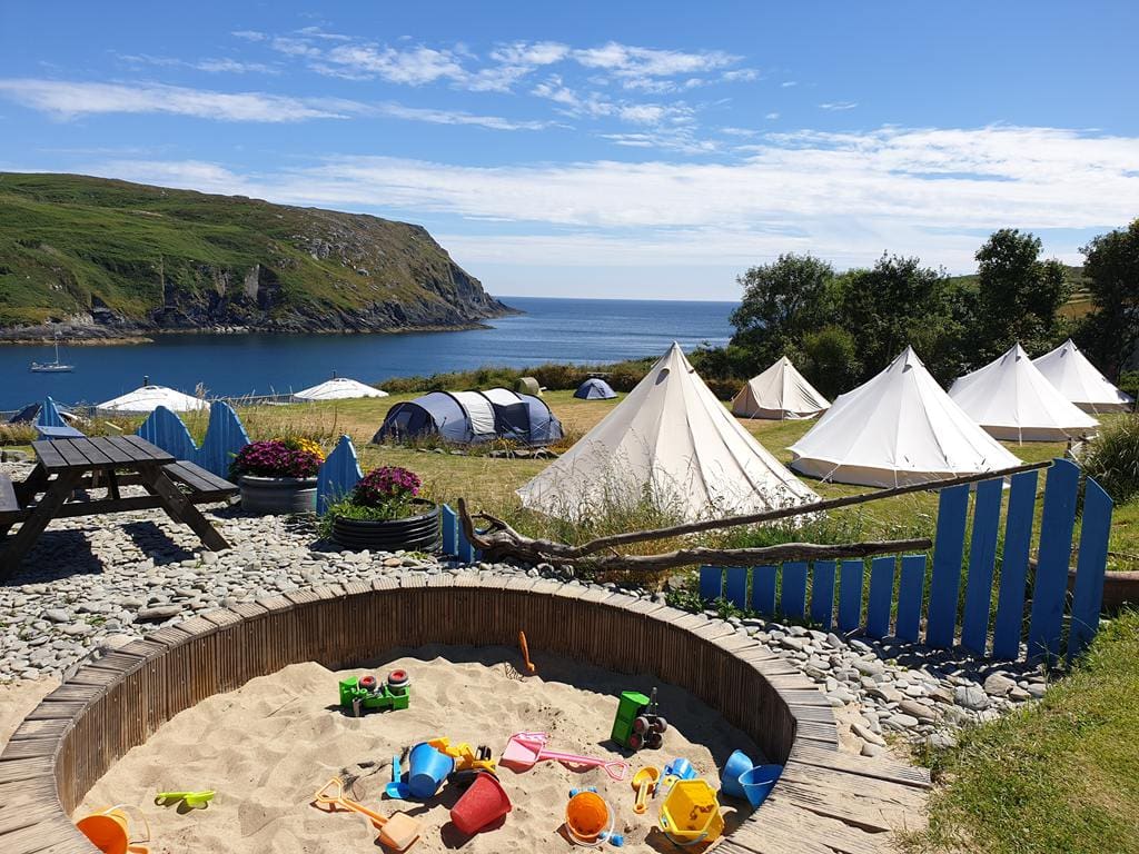 Camping in Ireland: 30 Best camping and wild camping spots