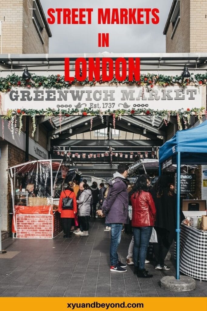 17 Fabulous food street markets in London