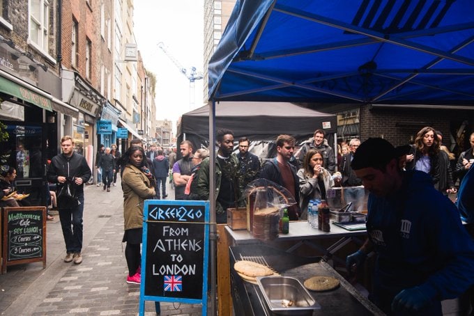 16 Fabulous food street markets in London