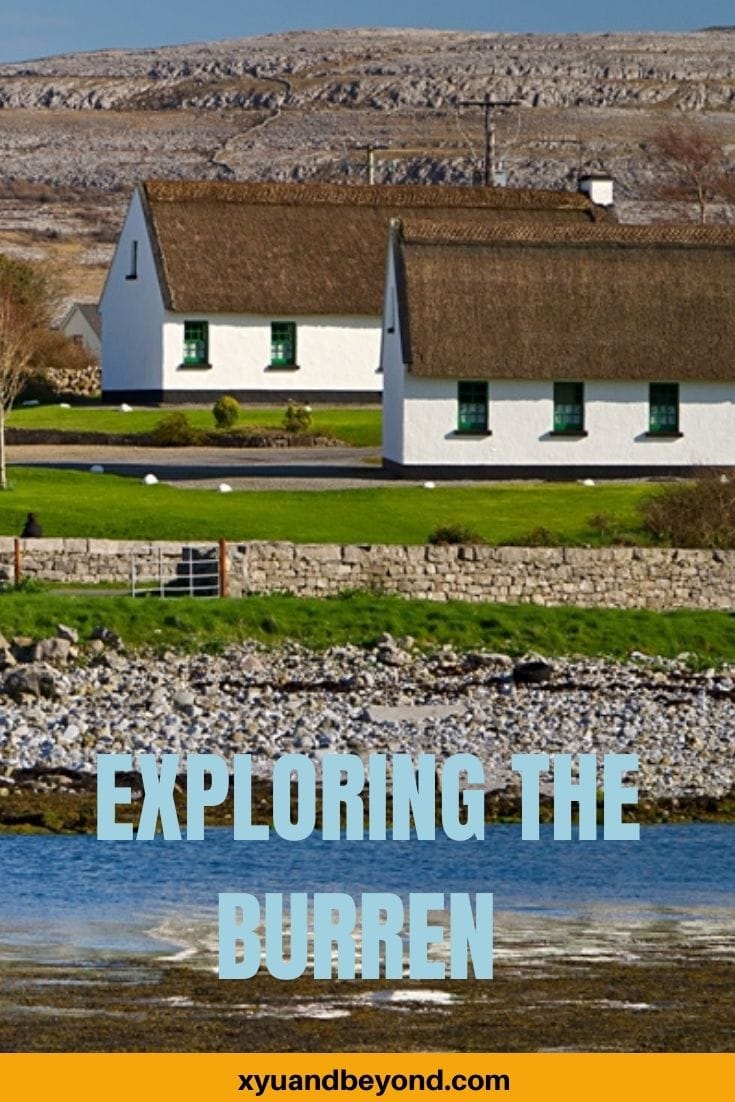 The Burren National Park Ireland a surreal landscape