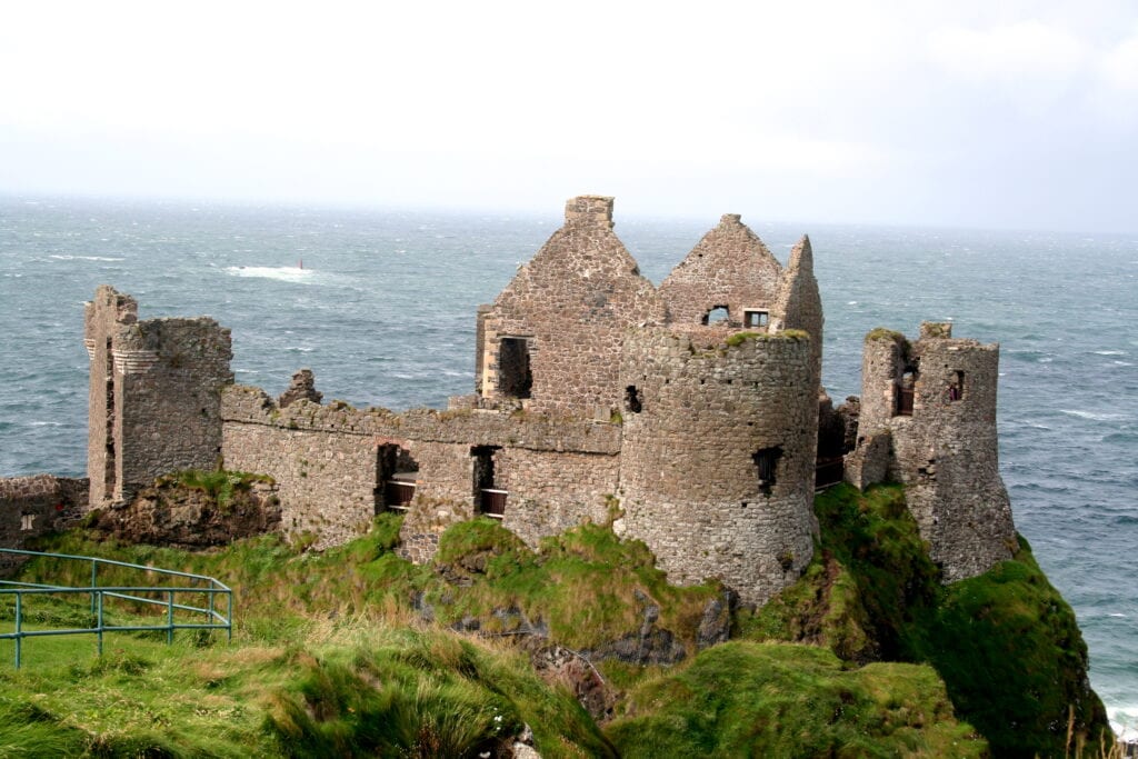 Dunluce Castle Ireland - a romantic Irish ruin