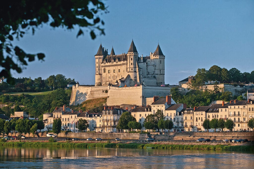 La Loire et le Château de Saumur