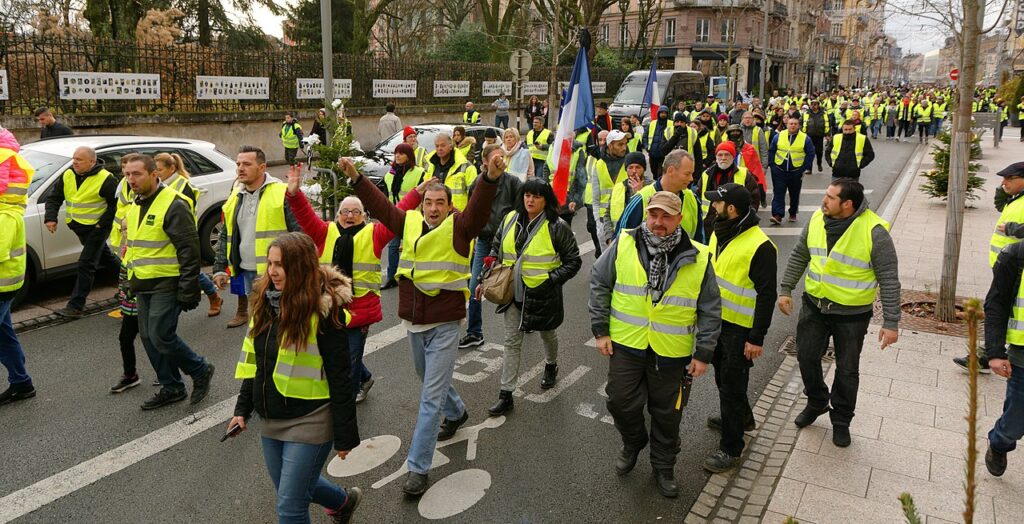 Manifestation du mouvement des gilets jaunes,