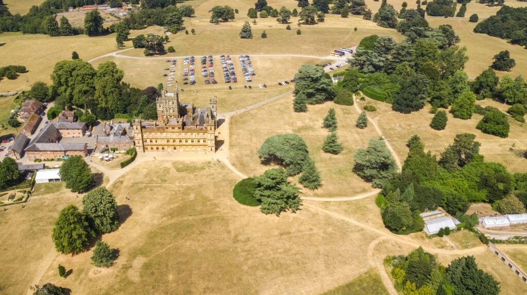 Downton Abbey Filming locations: Highclere Castle
