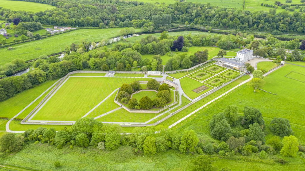 The Battle Of The Boyne field in County Louth, Ireland. one of the Vikings Filming locations