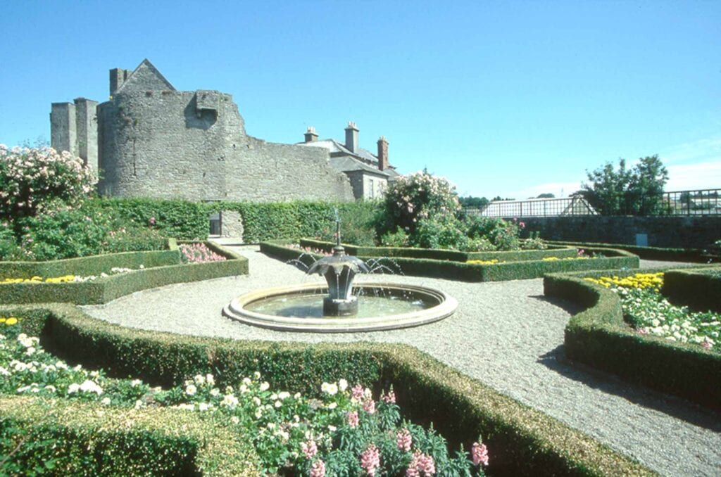 Castle ruins in Ireland