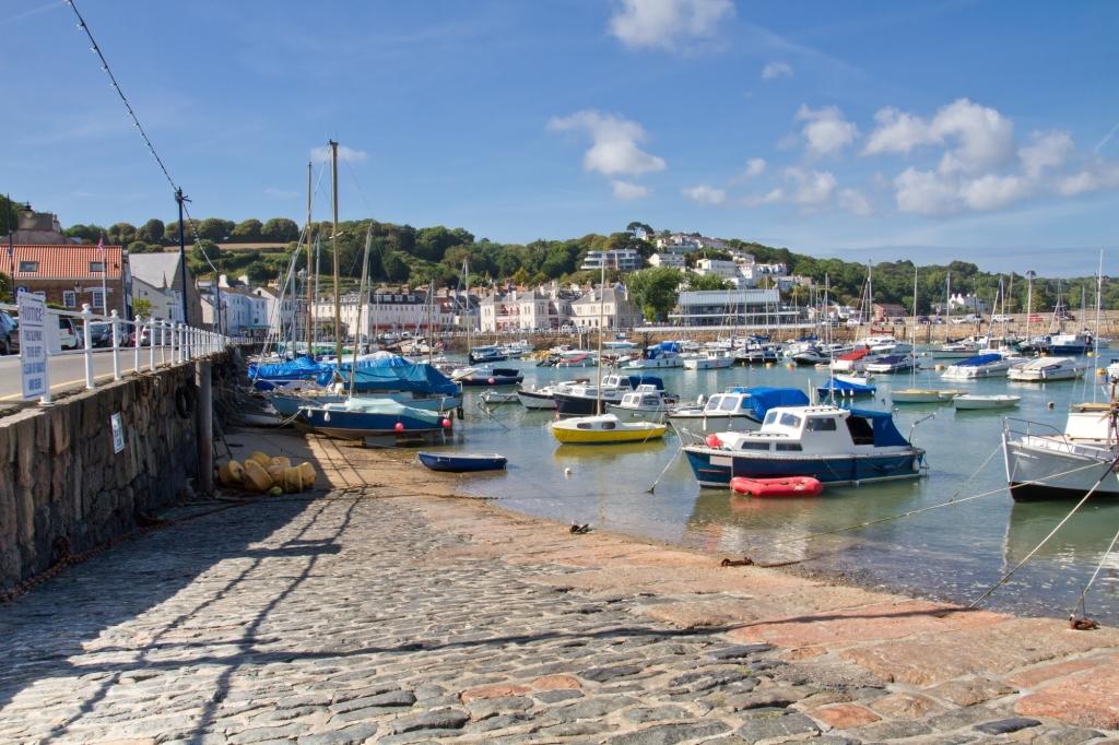 St. Aubin and harbour, Jersey, UK