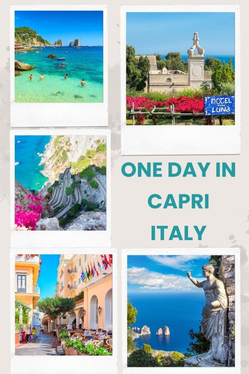One day in Capri a Capri day trip from Naples