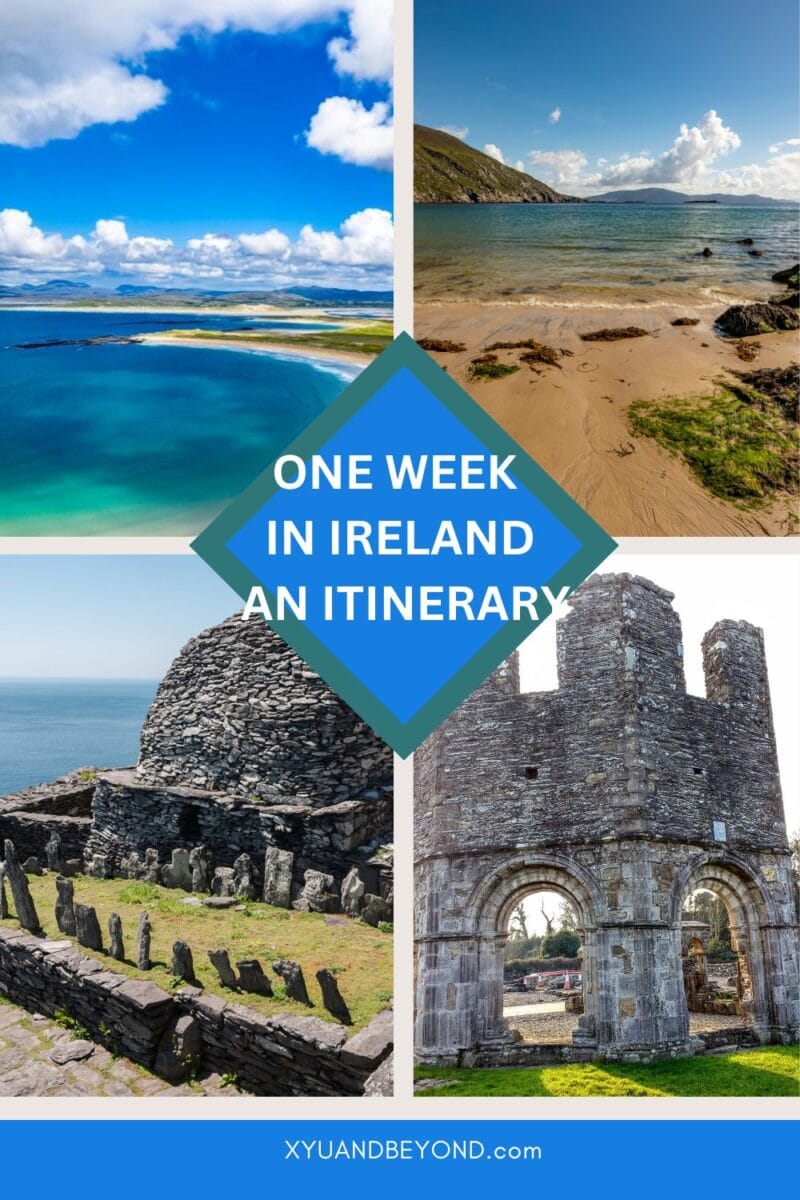 One week in Ireland Itinerary exploring the best of Ireland