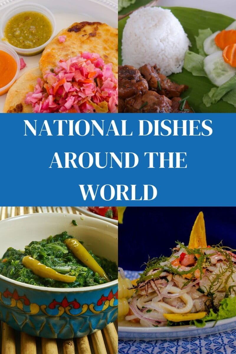 A collage showcasing a variety of dishes from around the world.