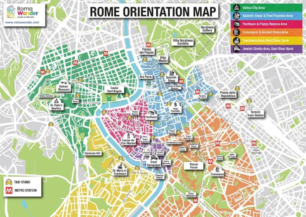 3 days in Rome itinerary