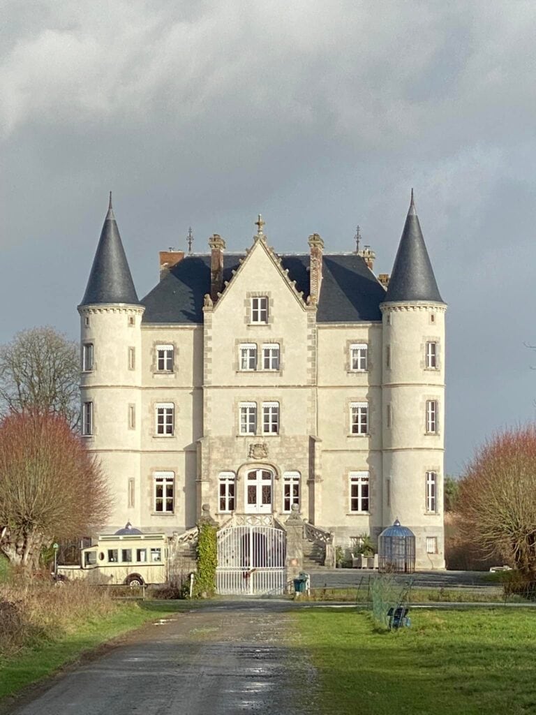 Motte de la Husson Mayenne region of France