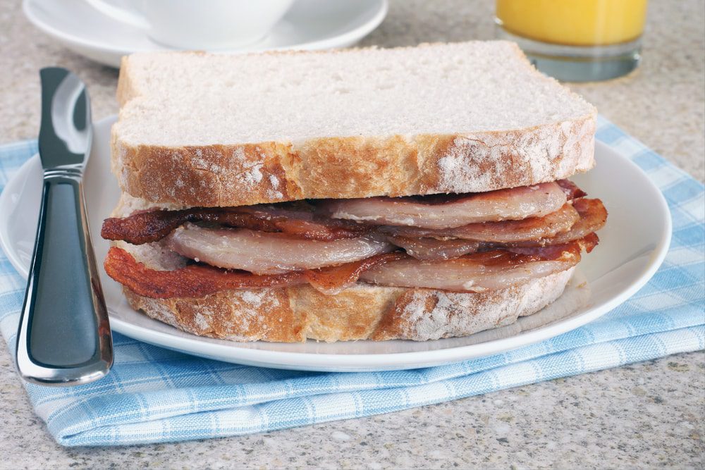 Bacon Sandwich or bacon butty