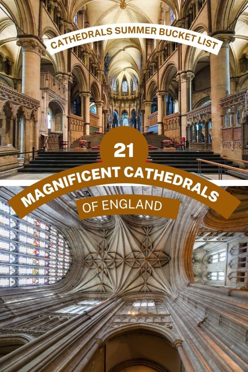 Explore the grandeur: 21 magnificent cathedrals in England to visit this summer.