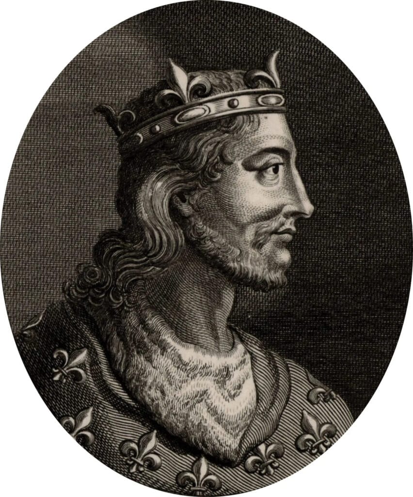 King Henry II of England - portrait of King Henry II of England at Fontevraud Abbey.