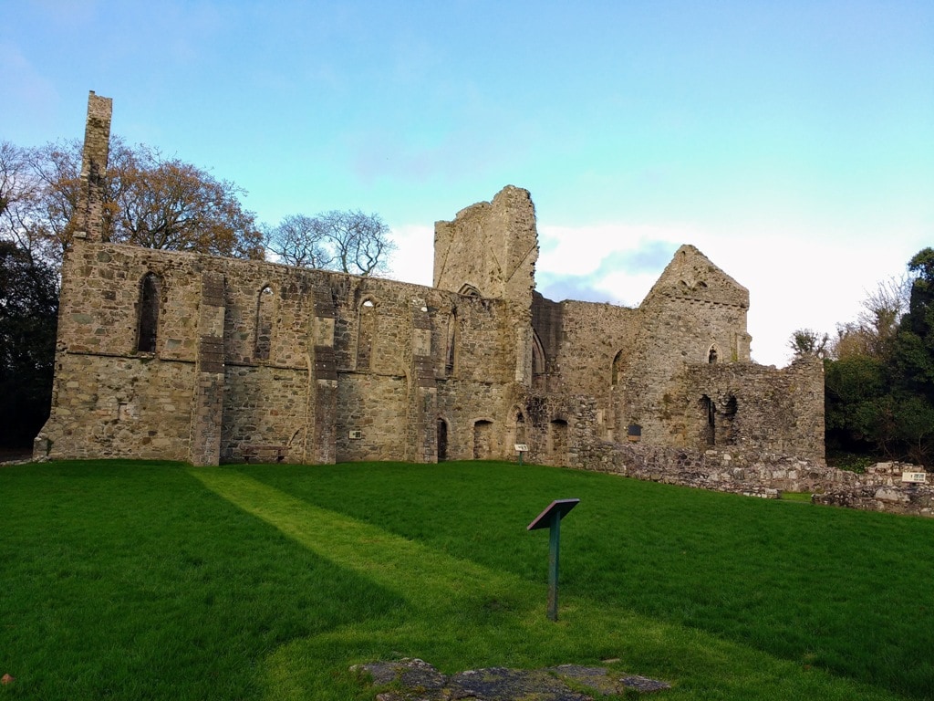 Grey Abbey an evocative ruin in Northern Ireland