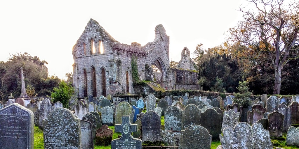 Grey Abbey an evocative ruin in Northern Ireland