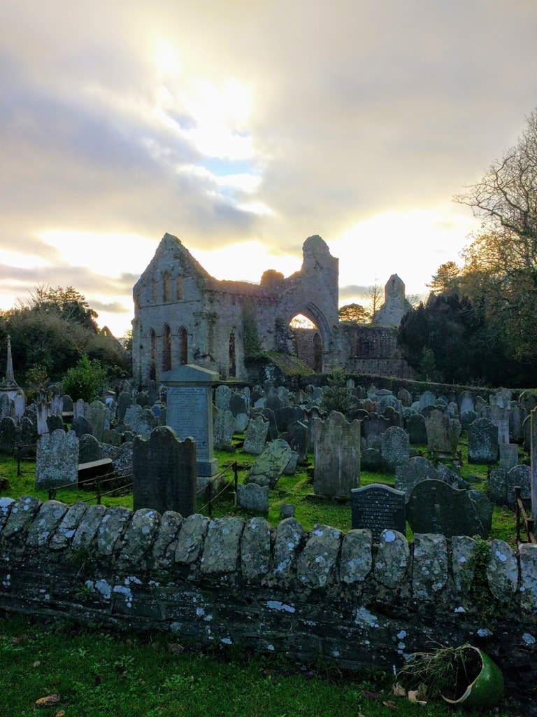 Grey Abbey an evocative ruin in Northern Ireland