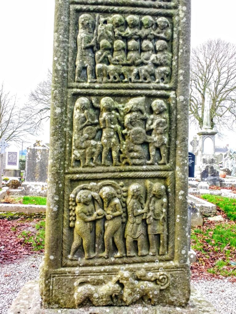 Monasterboice a simple rural graveyard