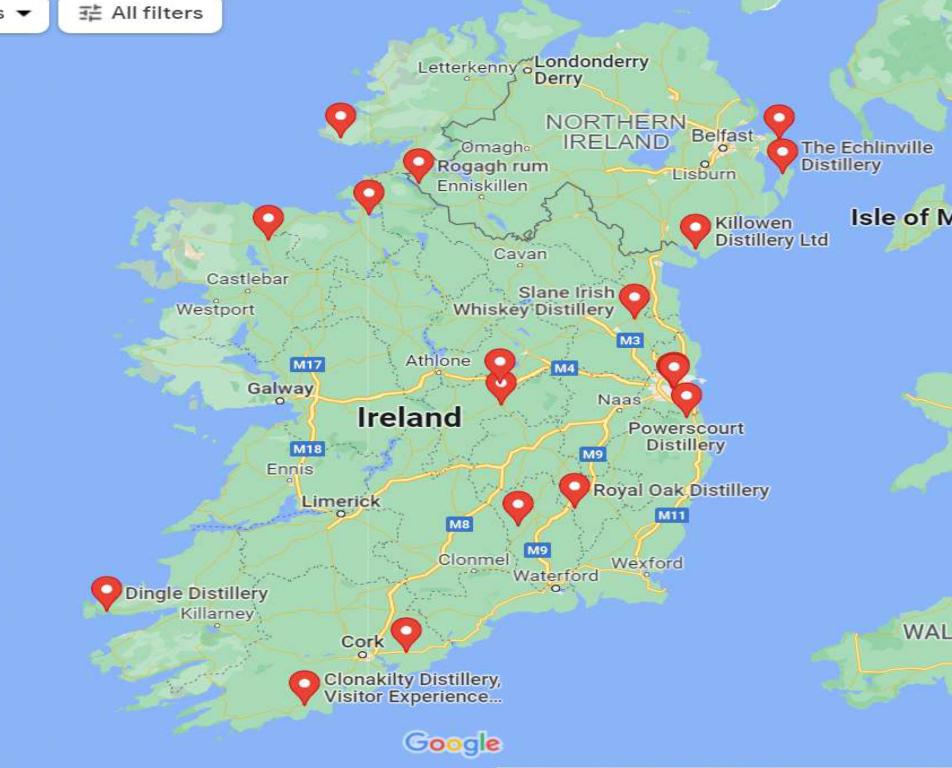 Best Irish Whiskey tours - 23 tours and tastes