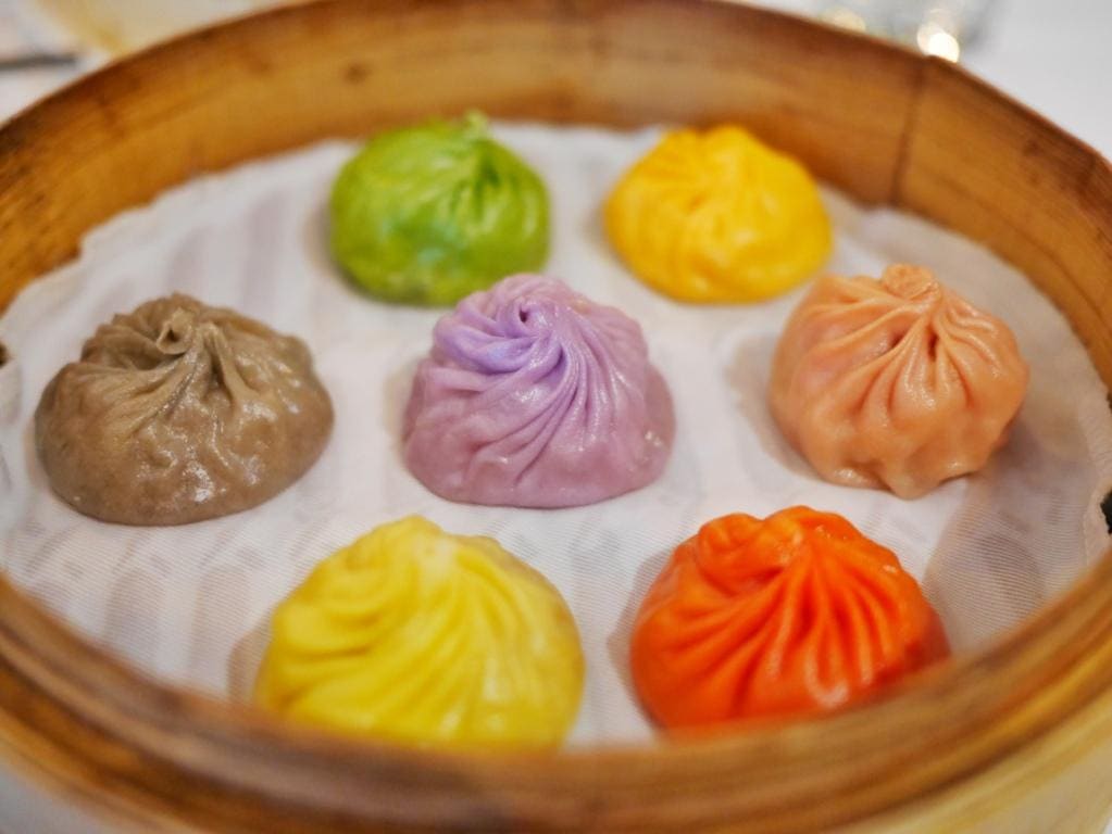 Be sure to check Din Tai Fung Australia’s social media accounts for the latest creations. Over the years, they’ve offered rainbow noodles, giant xiao long bao served with a straw to slurp up the soup before eating the dumpling, and gold-flaked fortune dumplings filled with waygu and black truffle. 