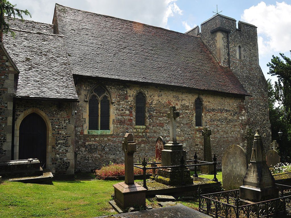 The oldest church in England St. Martin's built of stone