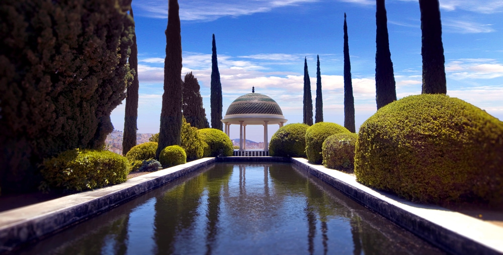 Conception garden, jardin la concepcion in Malaga (Spain)