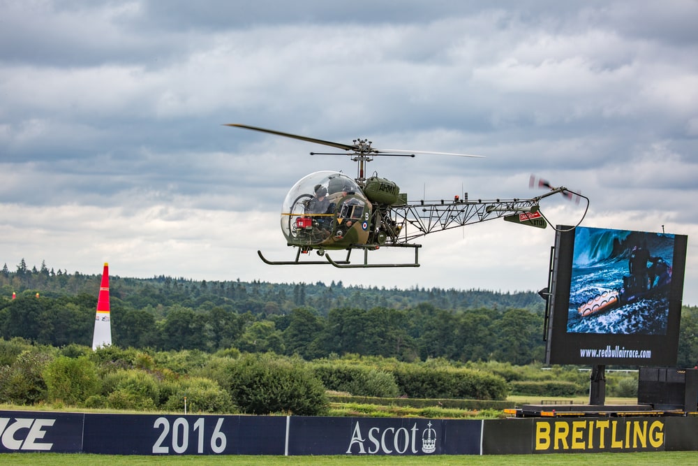 ASCOT, UNITED KINGDOM - Aug 26, 2016: The Red Bull Air Race in Ascot, UK