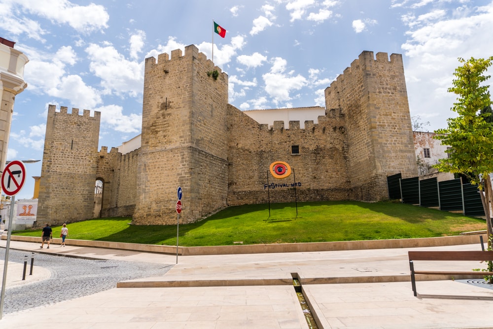 Loule, Portugal - June, 2017 Castle Sao Clemente Loule Portugal