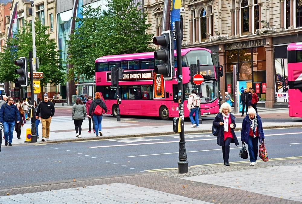 Belfast; Northern Ireland - september 15 2022 : the picturesque city