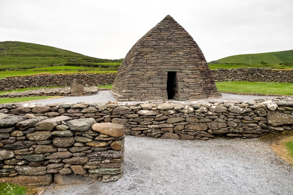Gallarus Oratory, 8th Century early Christian church, in the Dingle Peninsula, County Kerry in Western Ireland