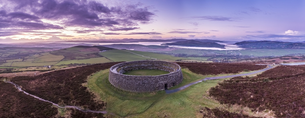 Grianan of Aileach ring fort, Donegal - Ireland.