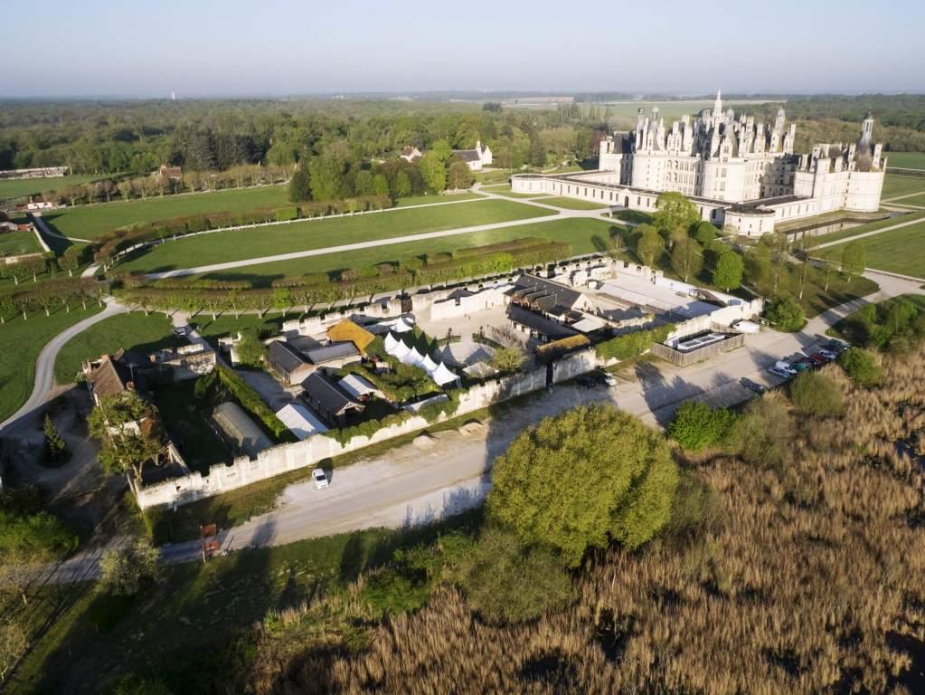 The gardens at Chambord