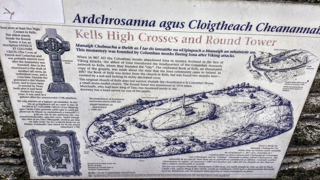 Kells Ireland: Kells Abbey where the Book of Kells was found