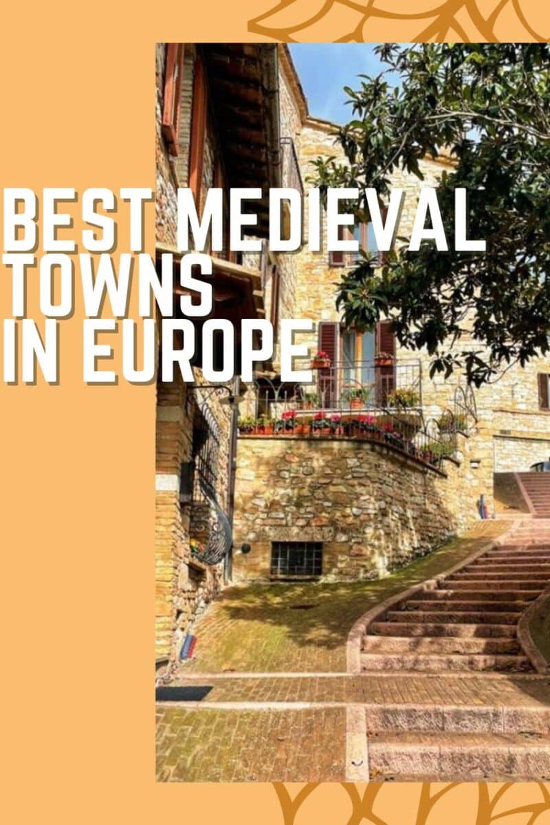 Exploring the charm: discover the best medieval towns in Europe.