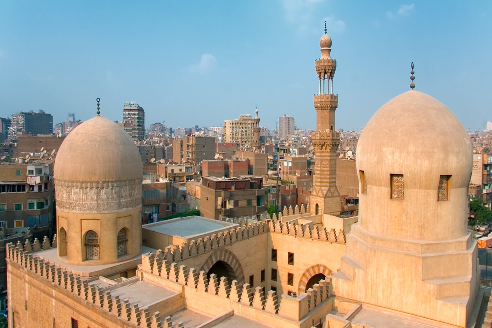 Mosque Ibn Tulun in Cairo city, Egypt