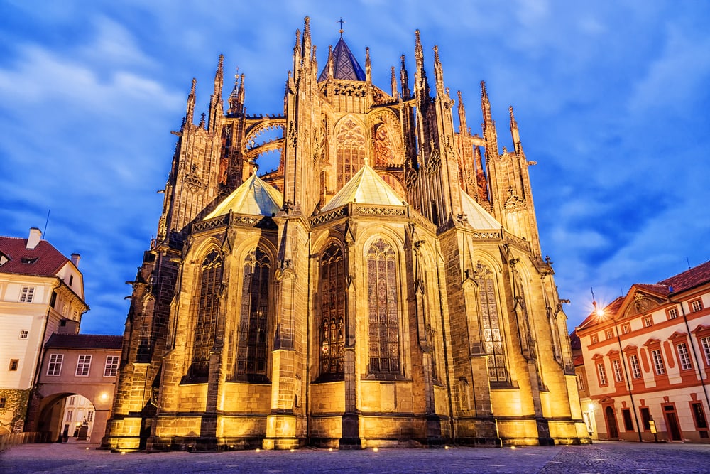 St. Vitus Cathedral in Prague, Czech Republic